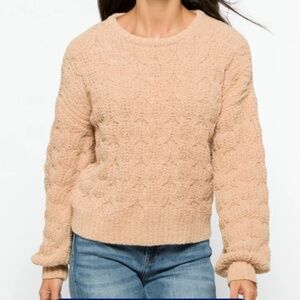 Camy Long Sleeve Chenille Pullover